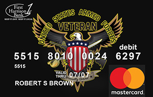 Armed Forces Debit Card
