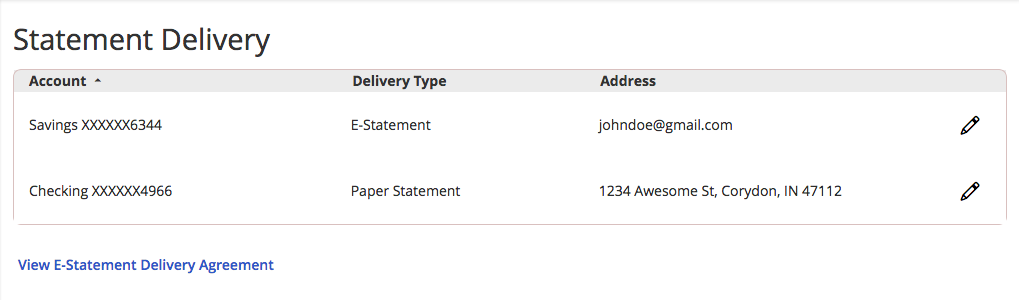 How-To Services - Statement Delivery New Statement Preference