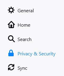 Firefox Privacy and Security
